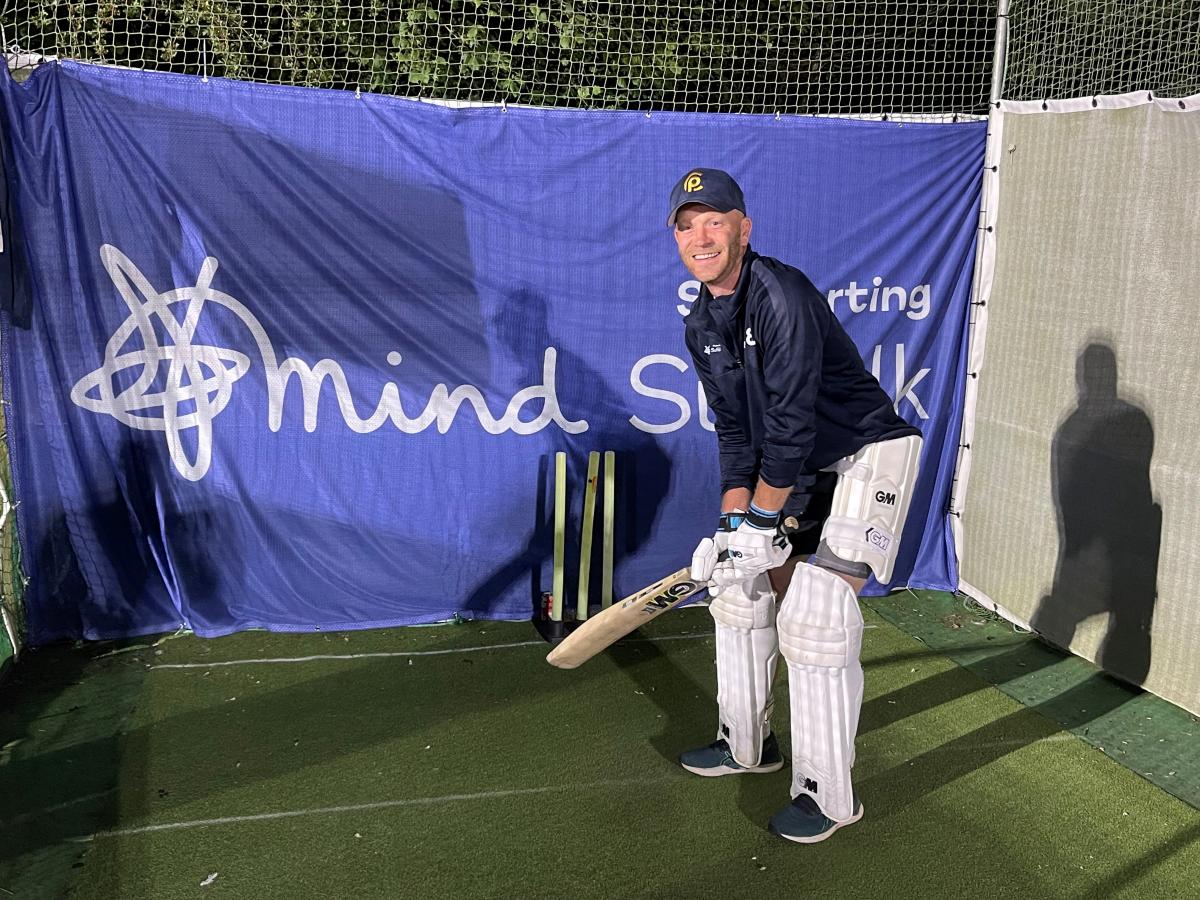 Andy Northcotes Batting Challenge for Suffolk Mind credit Prominent PR